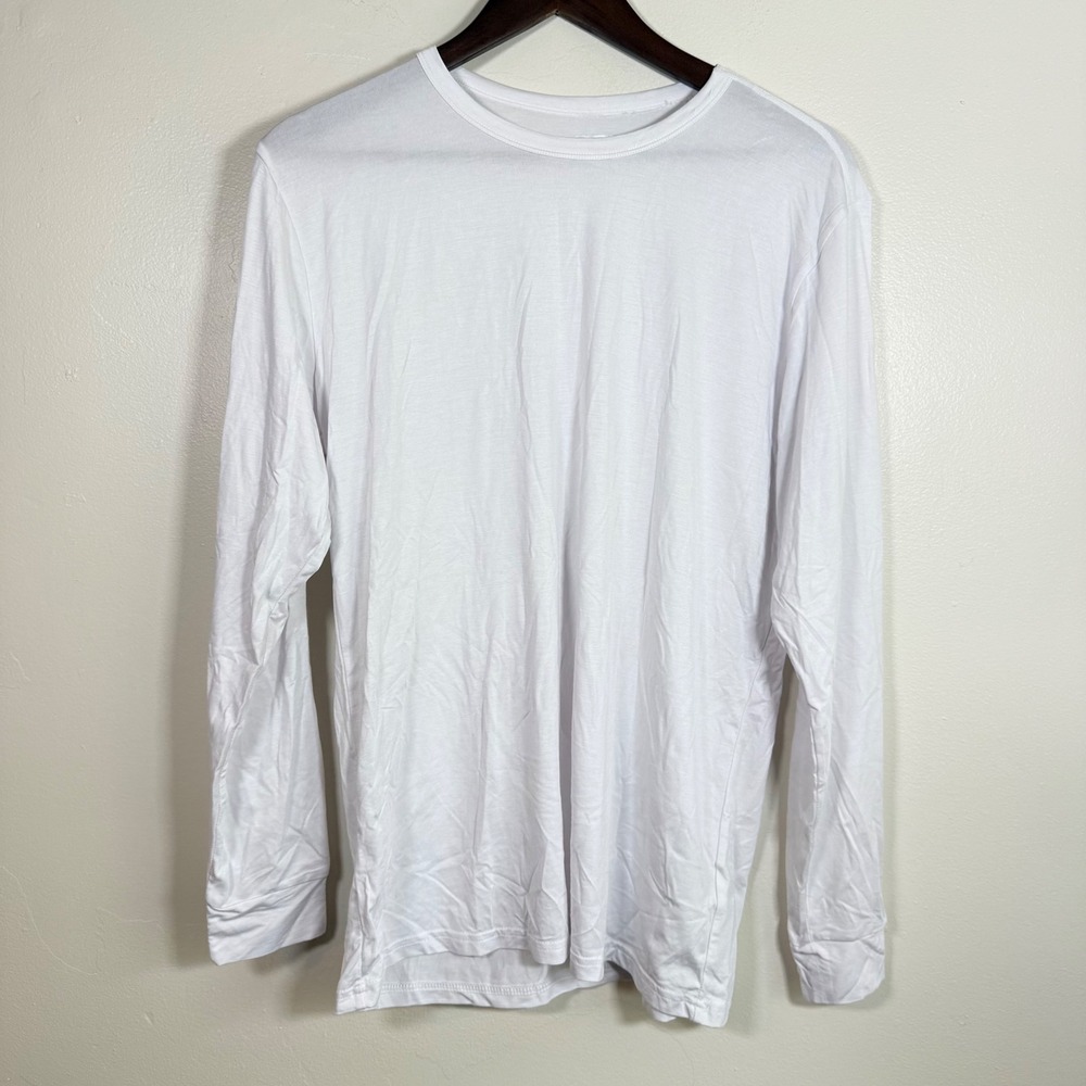 32 Degrees Heat Lightweight Thermal Base Layer Shirt Size Large White